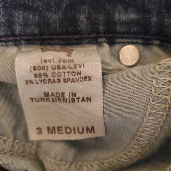 Levi's 504 Tilted size 3 medium - Picture 4 of 7